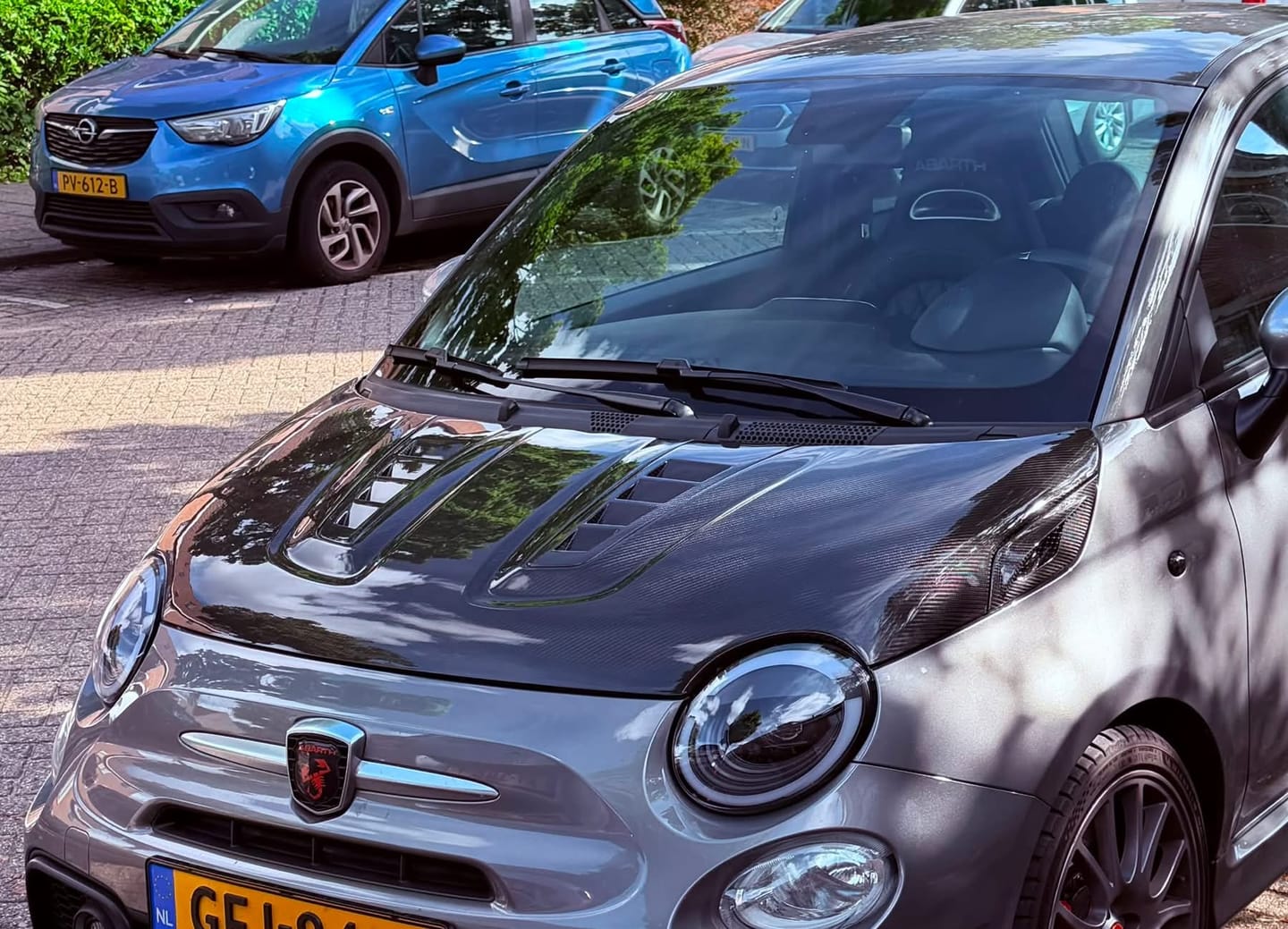 Customer photo review of Fari Full LED Anteriori Abarth & Fiat 500 (2008–2025)