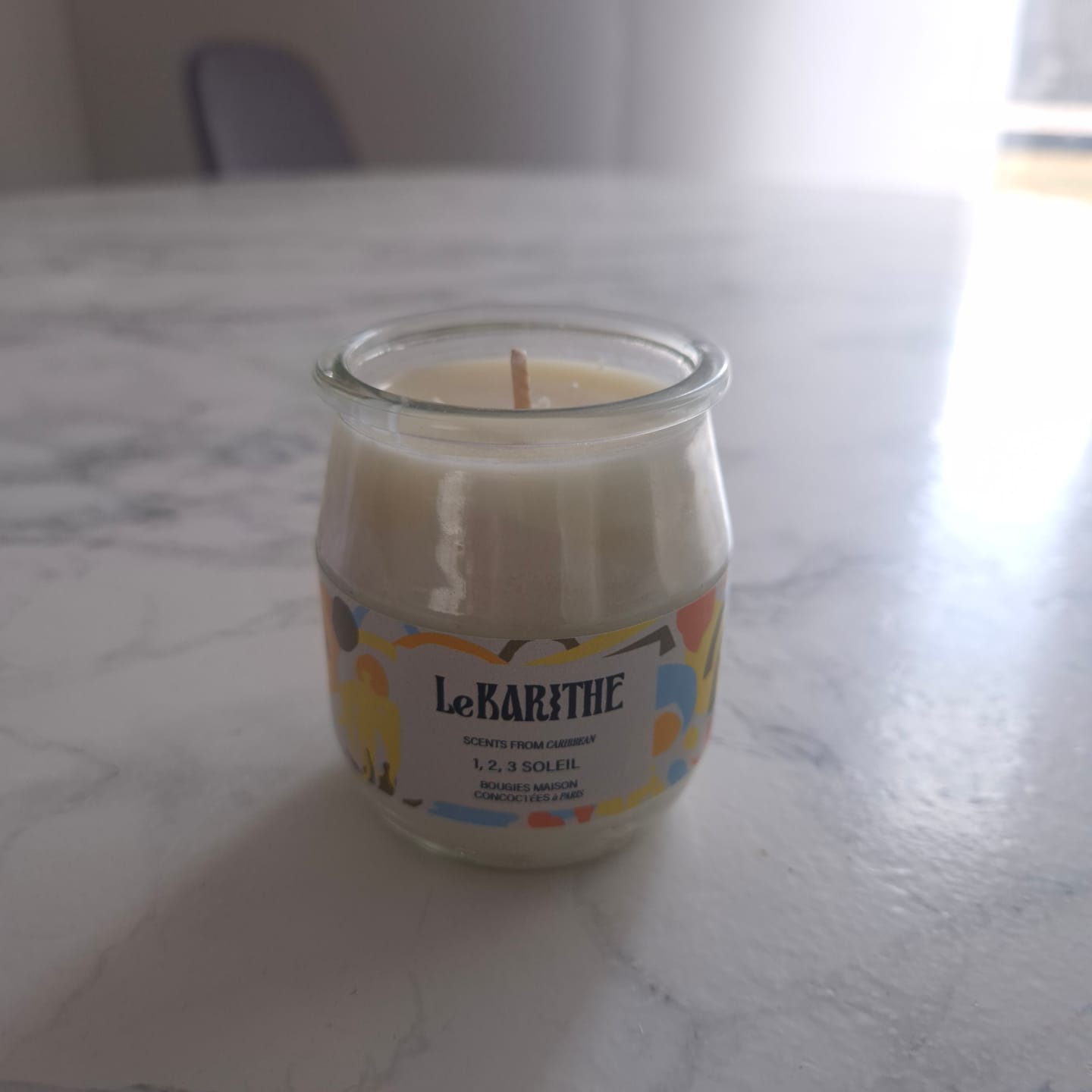 Customer photo review of Bougie Parfumée - 1 2 3 Soleil