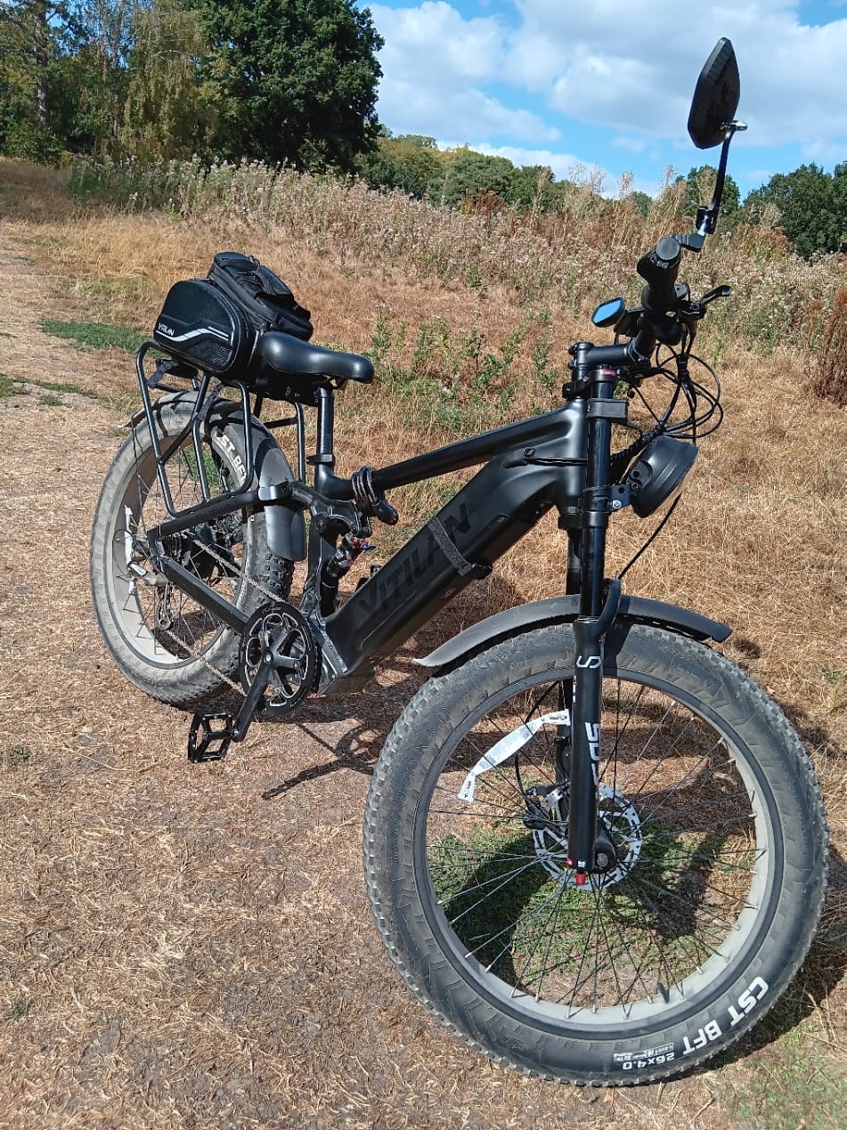 Customer photo review of T7PRO Full Suspension Mountain E-bike