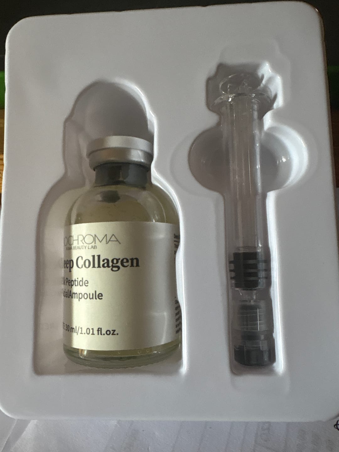 Customer photo review of BioChroma – Siero Coreano Effetto Lifting dalla Prima Applicazione