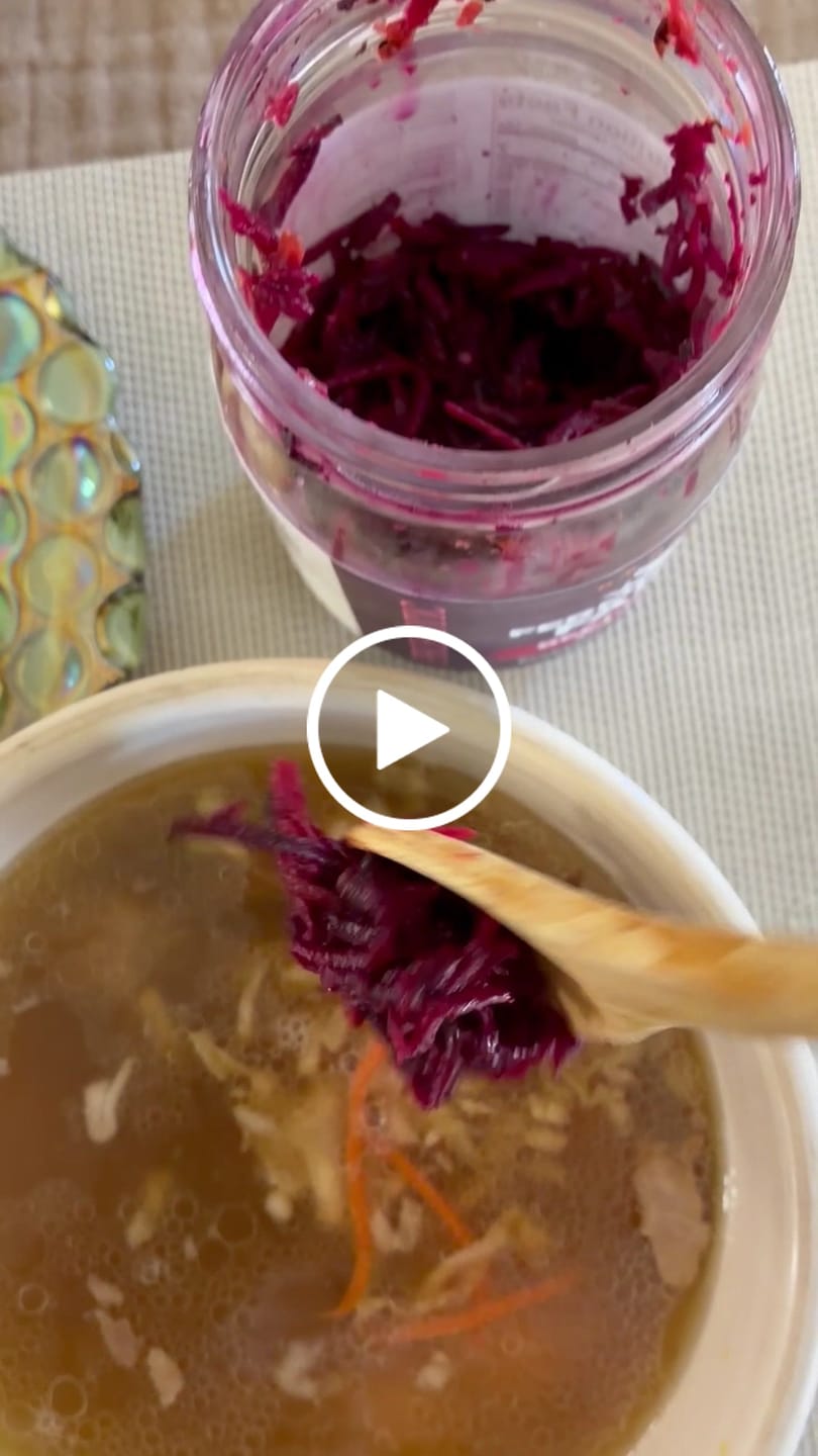 Customer video review of Beet Ginger Carrot