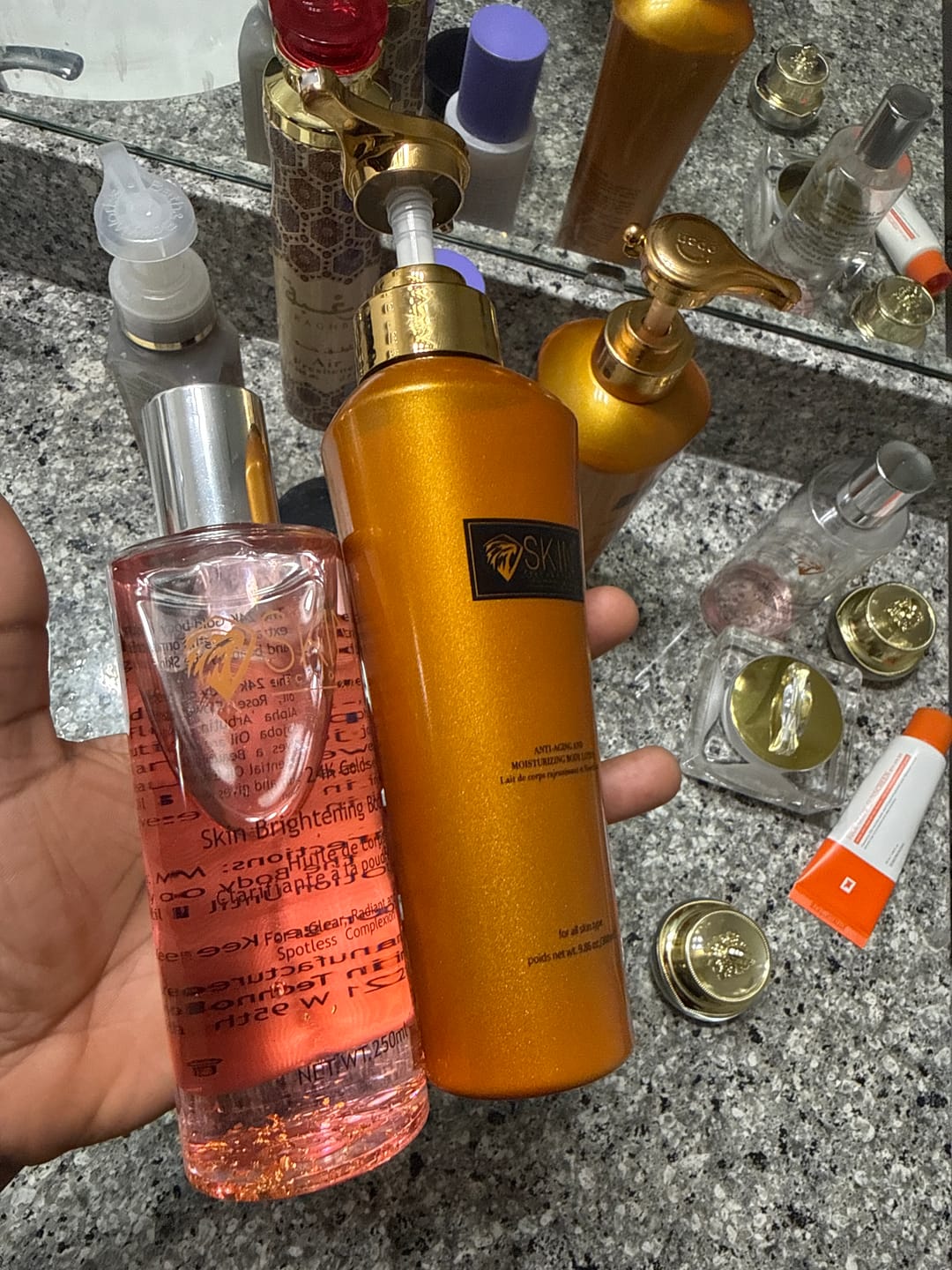 Customer photo review of Pack: DUO Huile clarifiante et lait rajeunissant