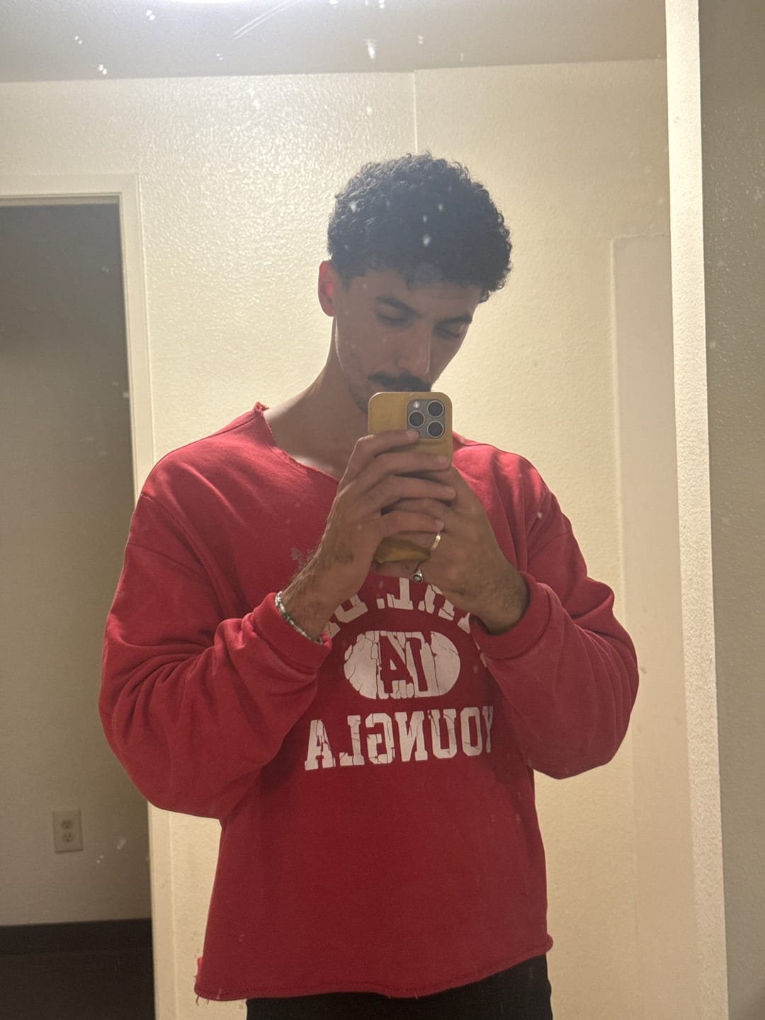 Customer photo review of 8098 - Golden Era Pump Cover Crewneck