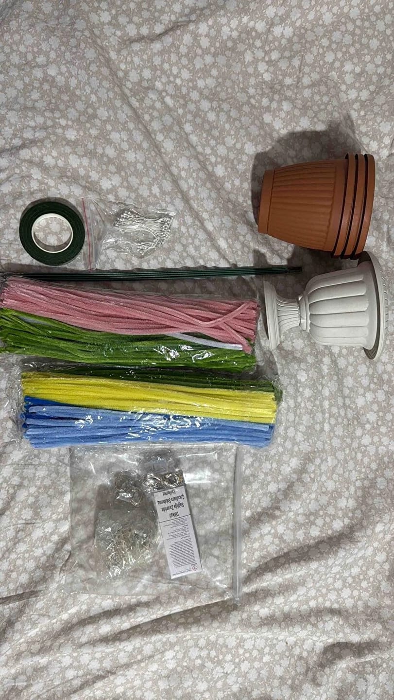 Customer photo review of Şönil Çiçek Yapım Kiti