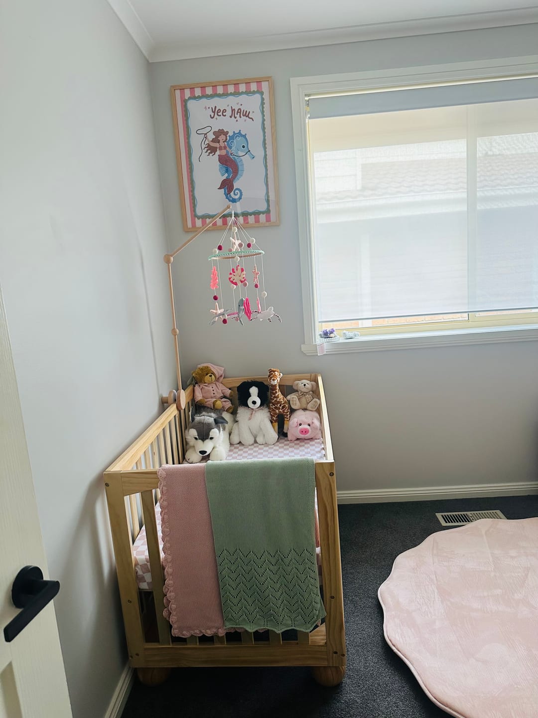 Customer photo review of Cowgirl Mermaid – Coastal Wall Art