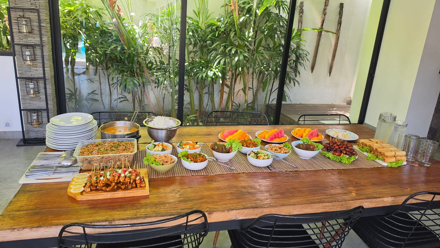 Customer photo review of 👩‍🍳 Private Chef Hire – In-Villa Dining Experience in Bali