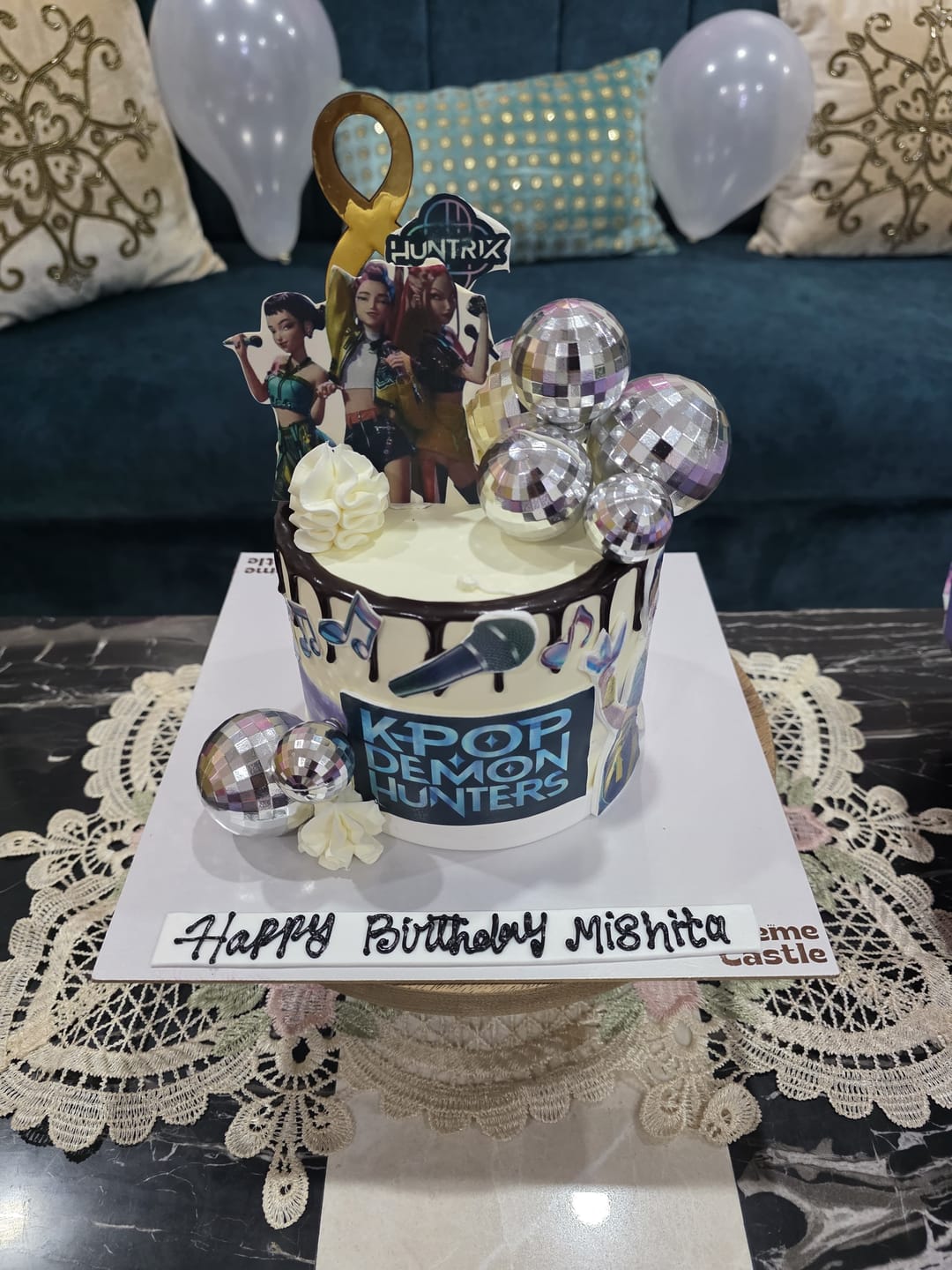 Customer photo review of K-Pop Demon Hunters Cake
