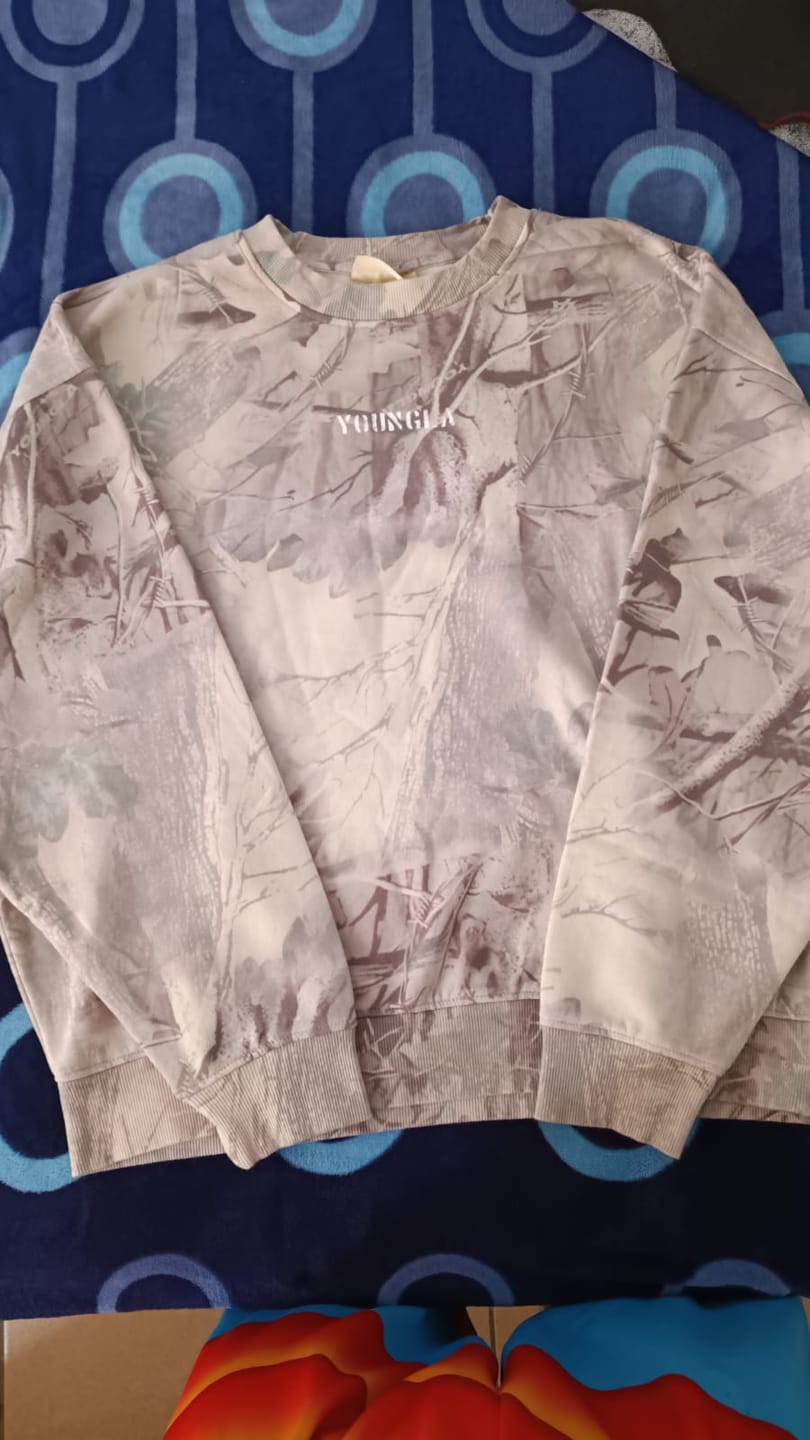 Customer photo review of 5206 - Tree Camo Collection - Crewnecks