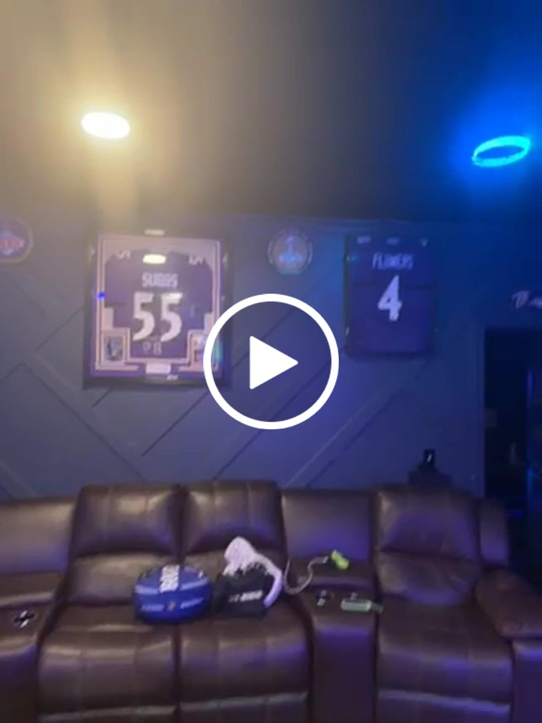 Customer video review of VARSITY Collection- Single Layer Baltimore Ravens Super Bowl XLVIII  Metal Wall Art