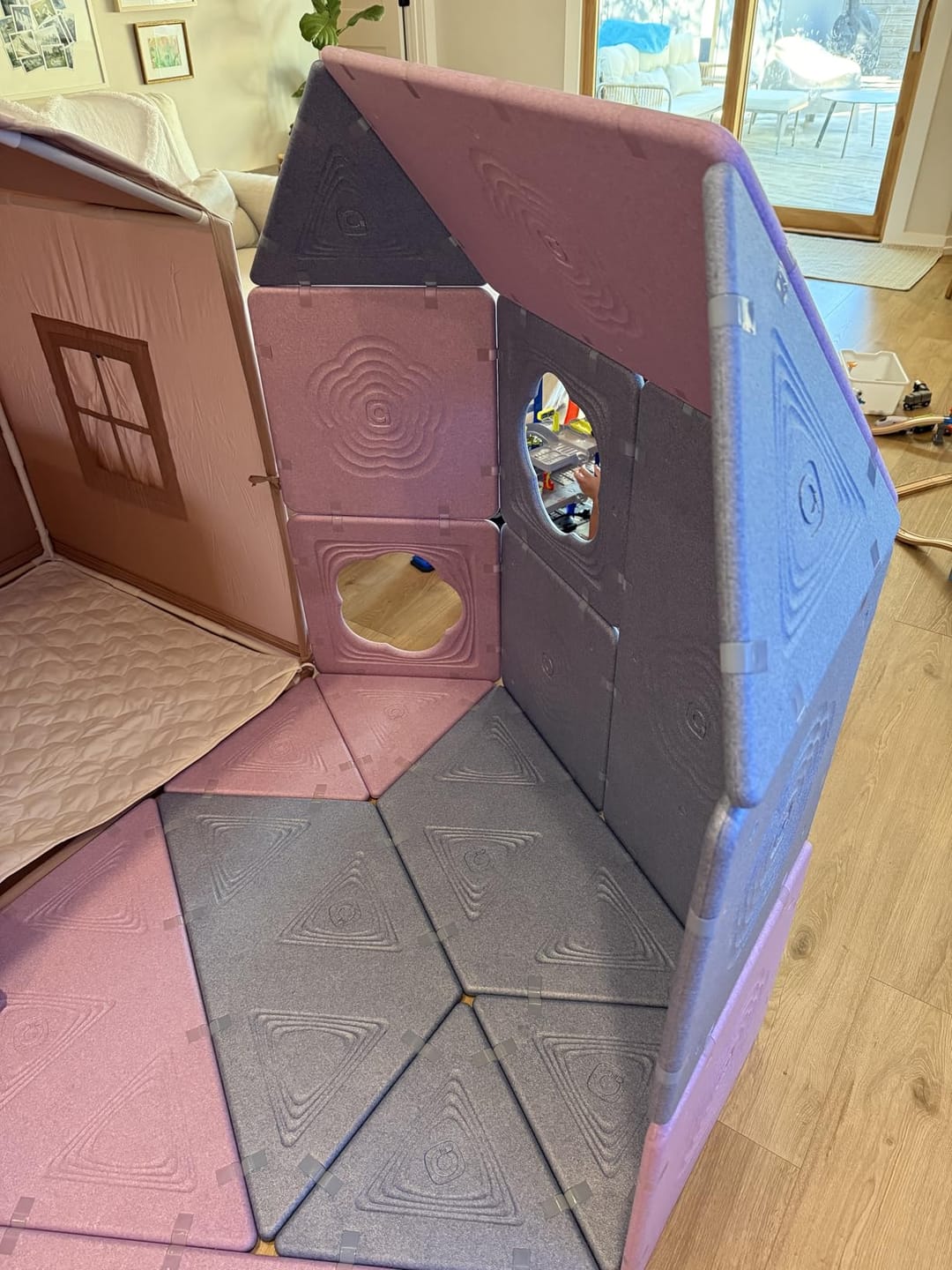 Customer photo review of Magnetic Building Panels