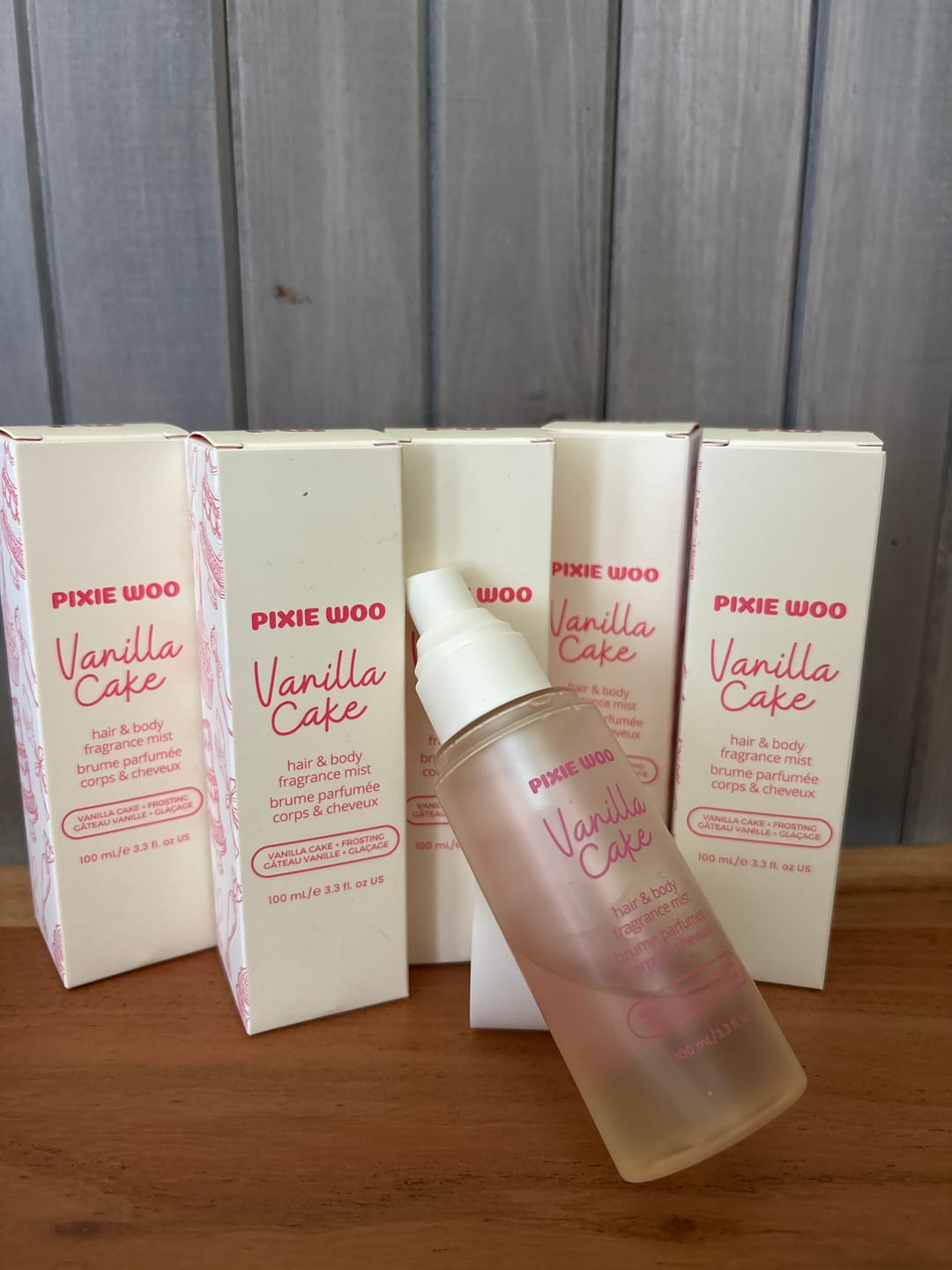 Customer photo review of Hair & Body Mist - Vanilla Cake Edition