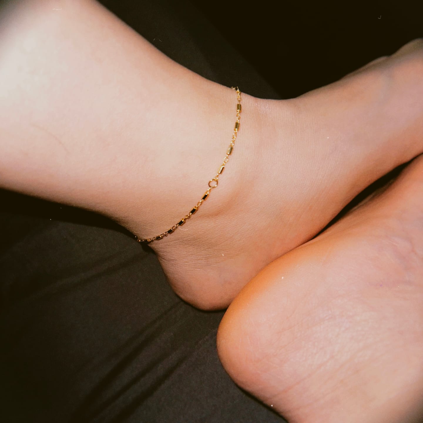Customer photo review of Permanent Jewelry - Gold Filled/925
