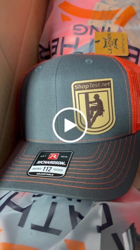 Customer video review of Premium Custom Leather Patch Hats (Wholesale)