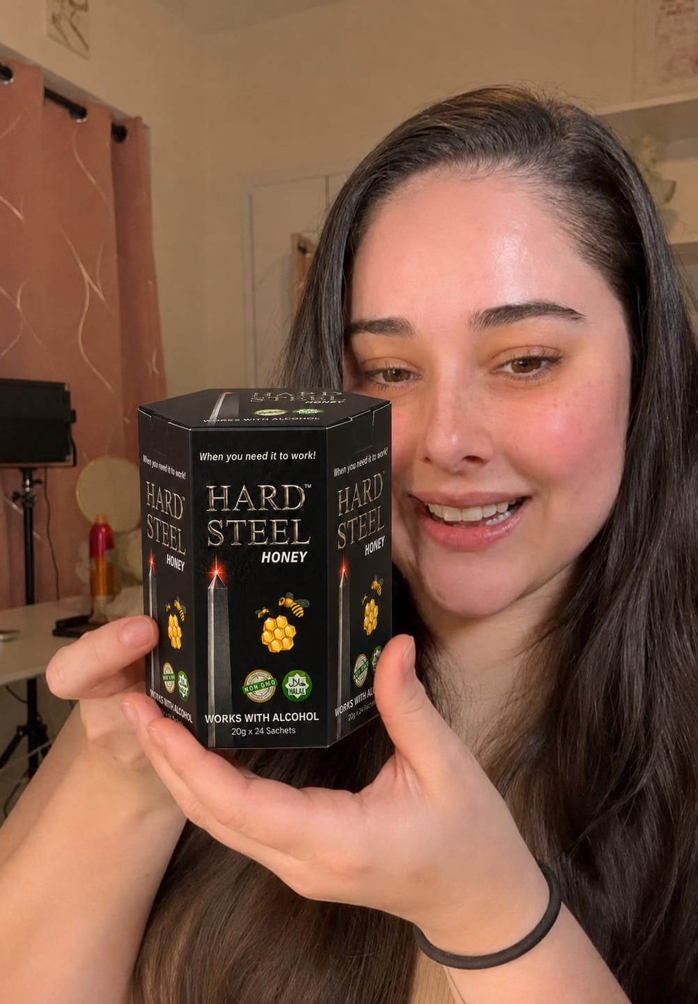 Customer photo review of Solid Steel Ha*d Steel Honey