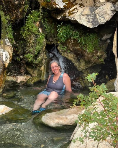 Customer photo review of ⏰LAST DAY 50% OFF -Women's Tummy Control Tankini Set with Built-In Bra – Flattering Boho Swimwear with Shorts