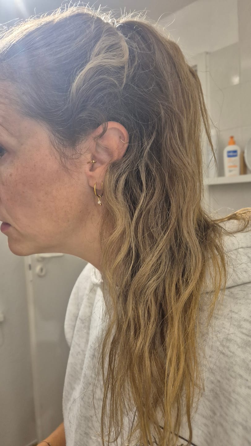 Customer photo review of 3-6% Ylang-Ylang-Glow Haarseife (Seidige Längen & sinnlicher Glanz)