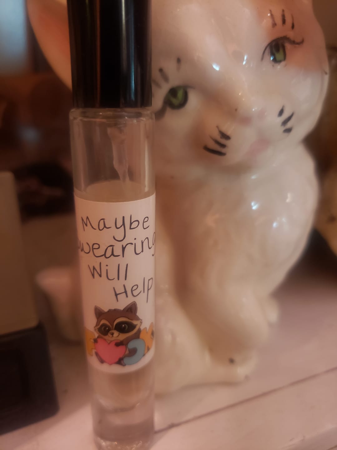Customer photo review of Maybe Swearing Will Help