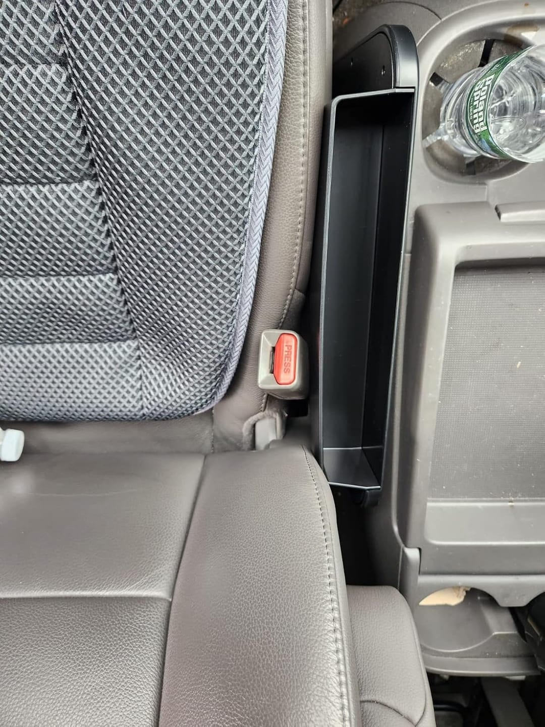Customer photo review of BOLTHUT™ Folding Backseat Tray Table — Cup & Phone Holder
