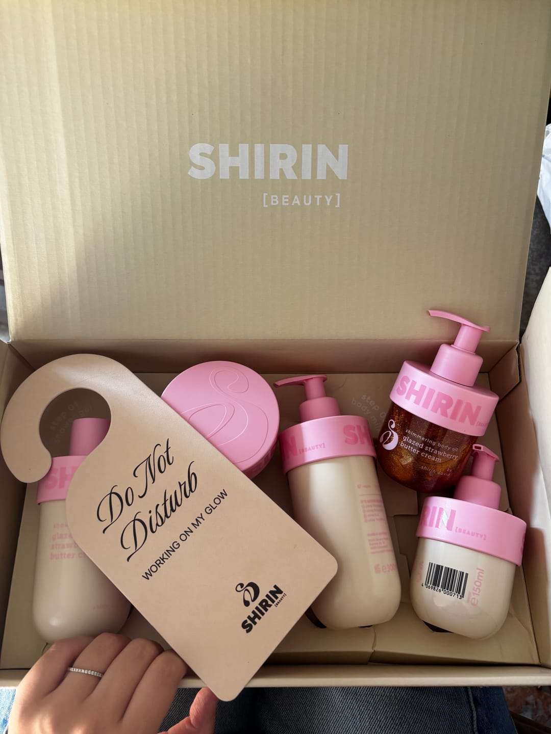 Customer photo review of Glow Girl Butter Set Glazed Strawberry Butter Cream