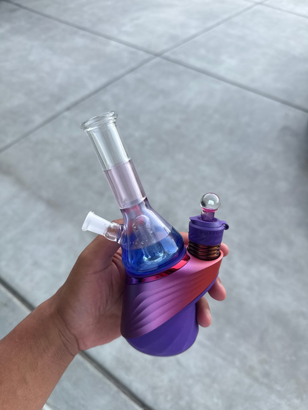 Customer photo review of Tricolor Peak Top