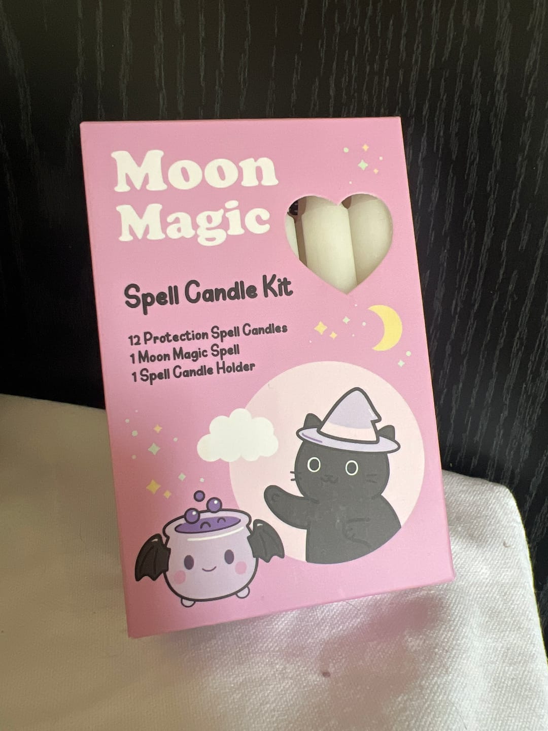 Customer photo review of Moon Magic Ritualkerzen-Set mit 12 weißen Kerzen
