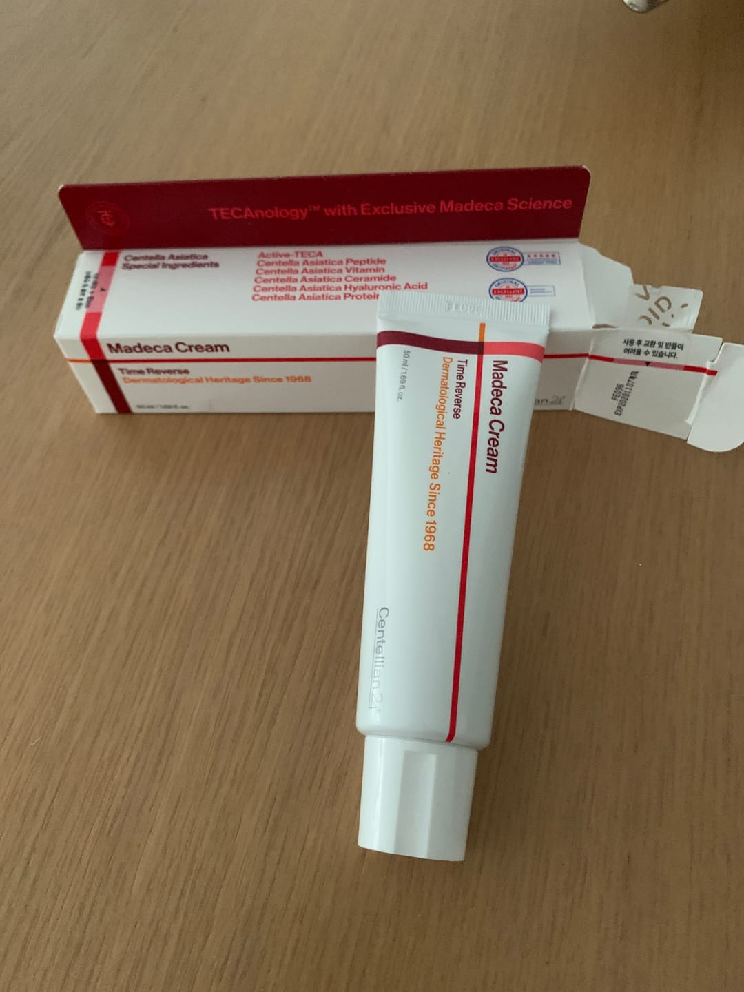 Customer photo review of [Centellian24] Madeca Cream Time Reverse 50ml_Special Promotion (20%OFF)