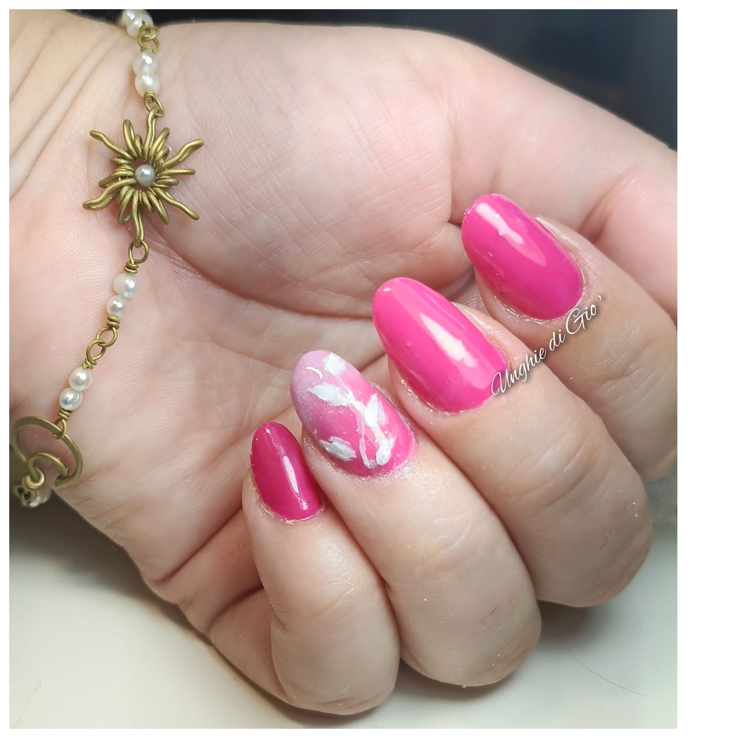 Customer photo review of Smalto Semipermanente LCI -  Fucsia violaceo