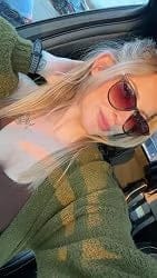 Customer photo review of Oversized Lantern Sleeve Cardigan