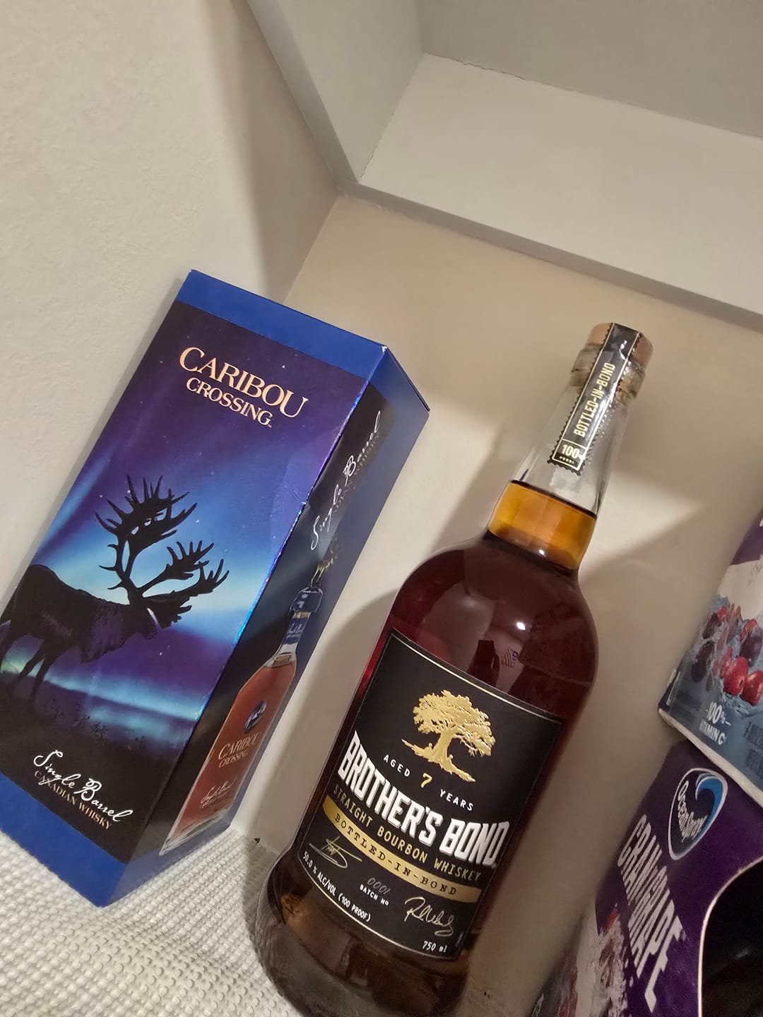 Customer photo review of Caribou Crossing Single Barrel Canadian Whiskey