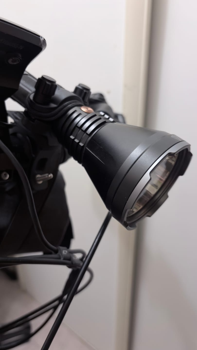 Customer photo review of Fenix Support guidon ALB-10 pour lampe Torche