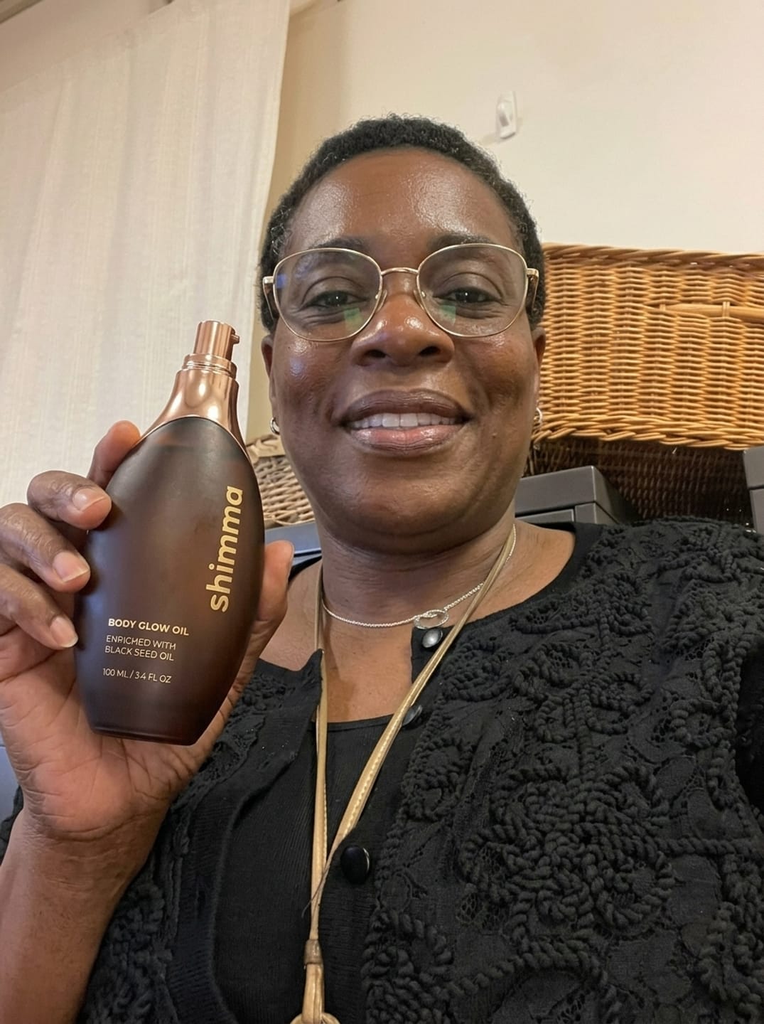 Customer photo review of Body Glow Oil