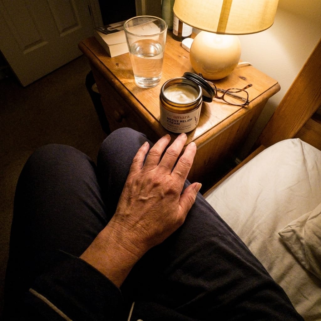 Customer photo review of Amara Nerve Relief Cream