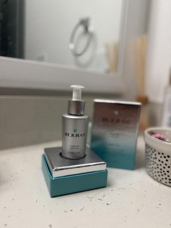 Customer photo review of Rejuran Turnover Ampoule
