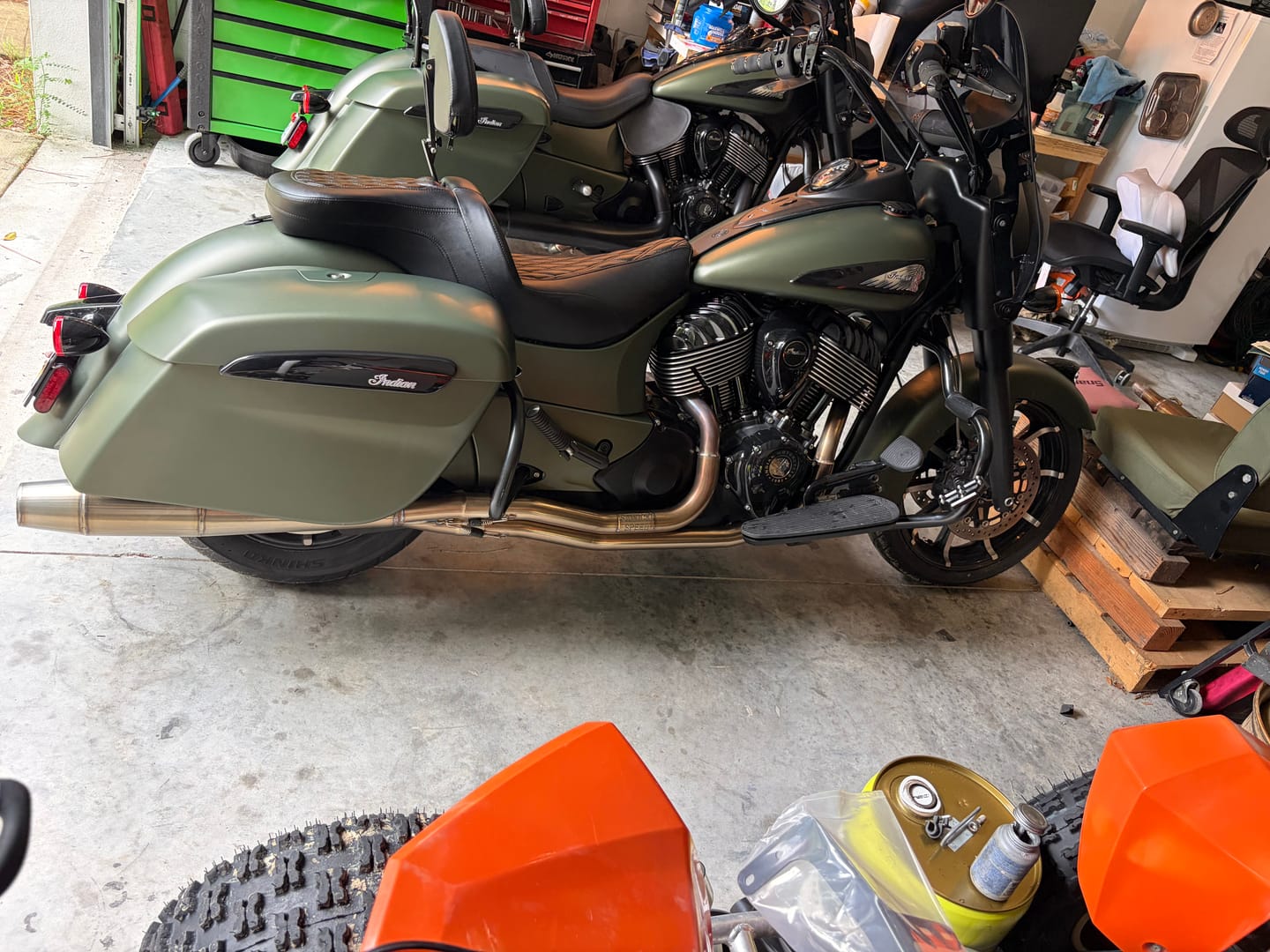 Customer photo review of Indian Chieftain Exhaust