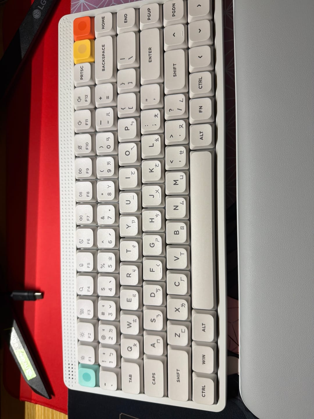 Customer photo review of NuPhy Node75 三模無線矮軸機械鍵盤(注音版本)
