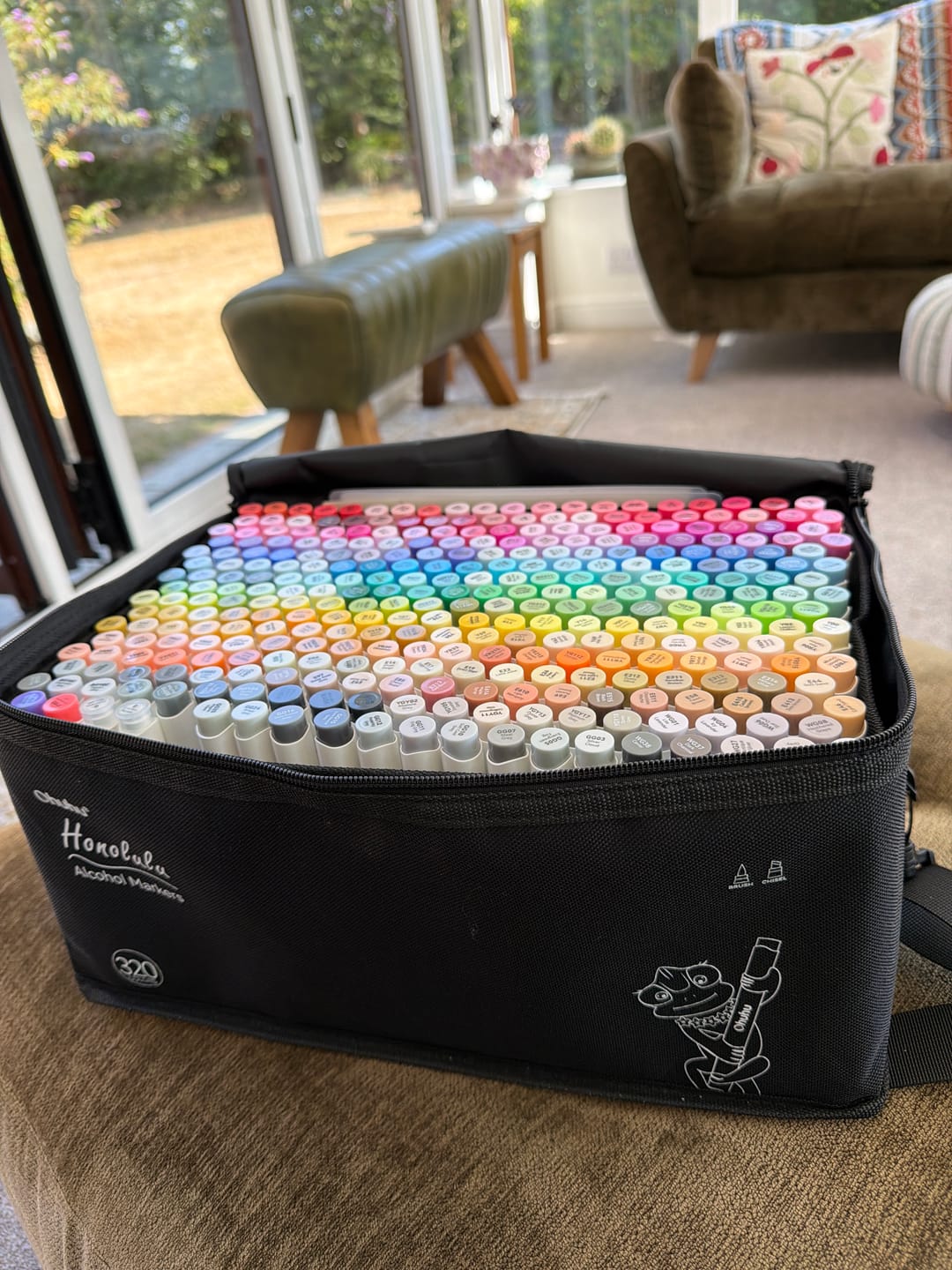 Customer photo review of Ohuhu Marker Bag for Oahu and Honolulu Series