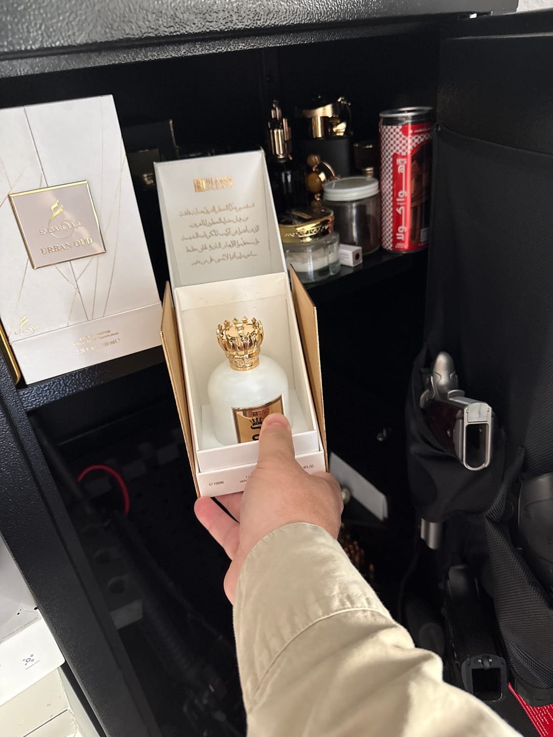 Customer photo review of White TAJ Perfume 100ml