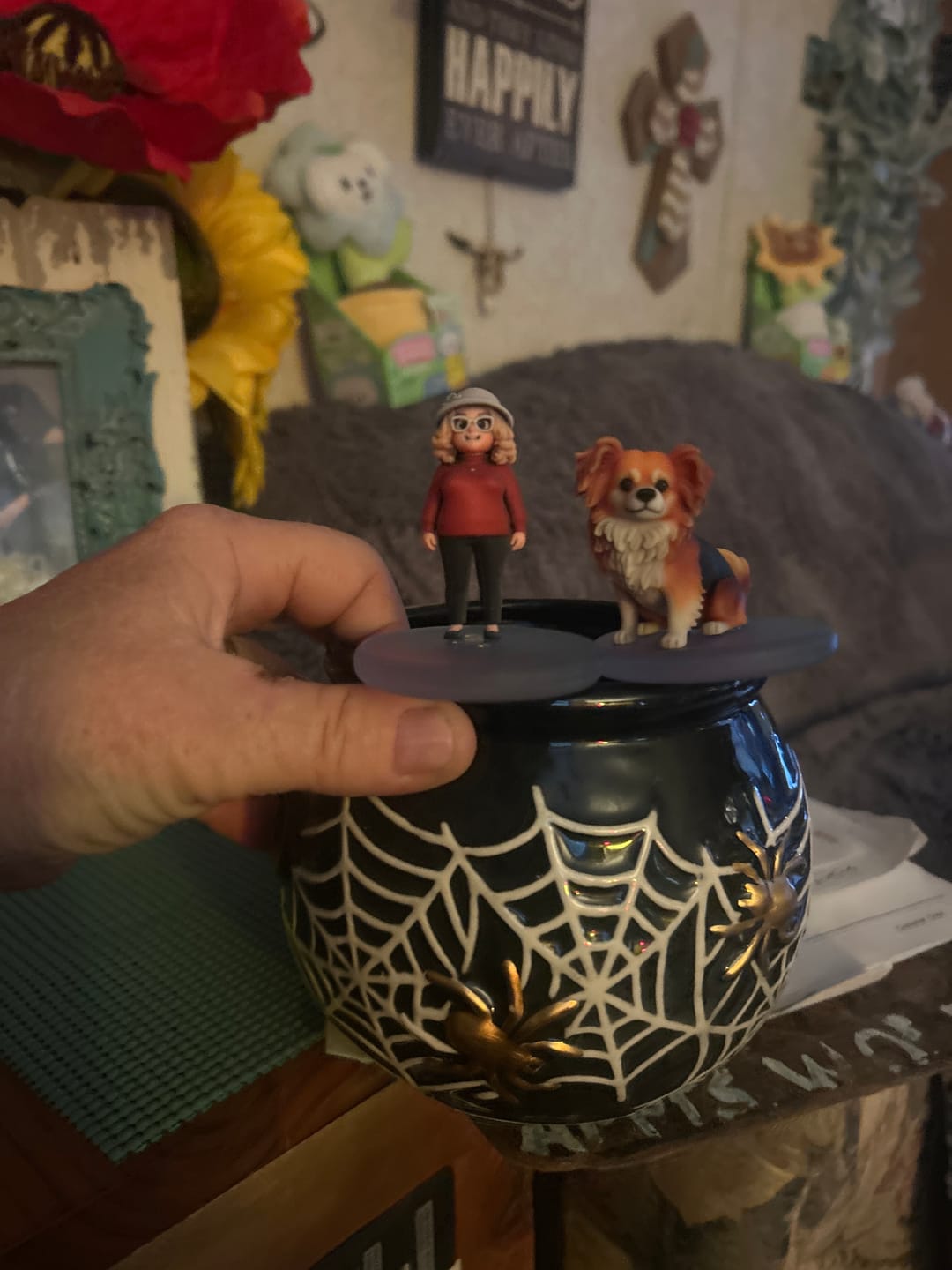 Customer photo review of Personalized Pet 3D Figurine from Photo
