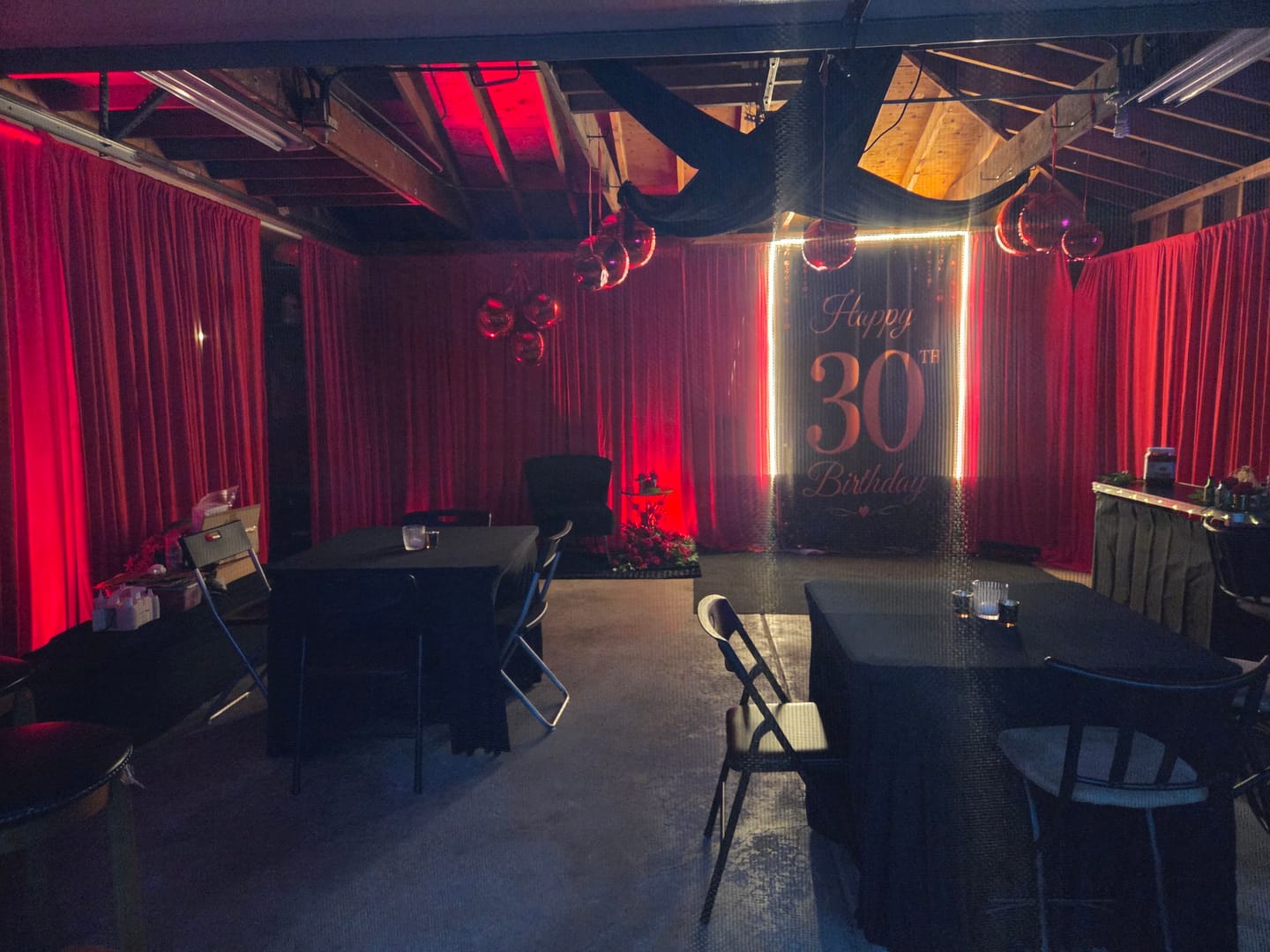 Customer photo review of Custom Fabric Backdrop for Birthday&Baby Shower&Wedding& Any Event Decorations