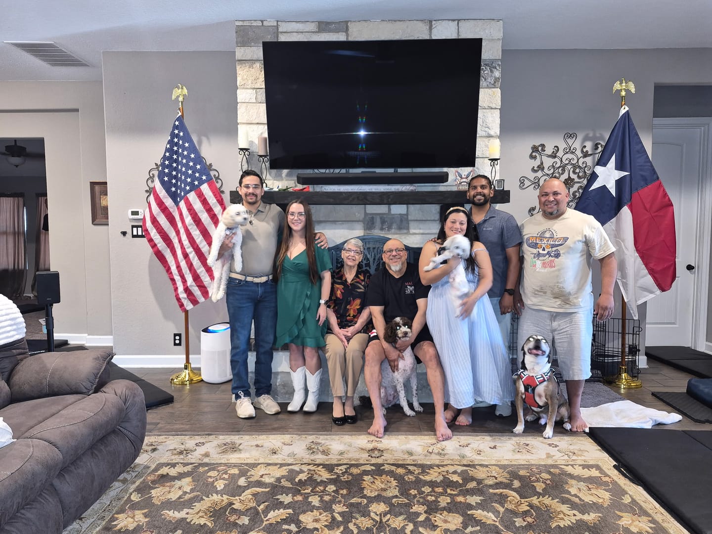 Customer photo review of 3' x 5' American Flag