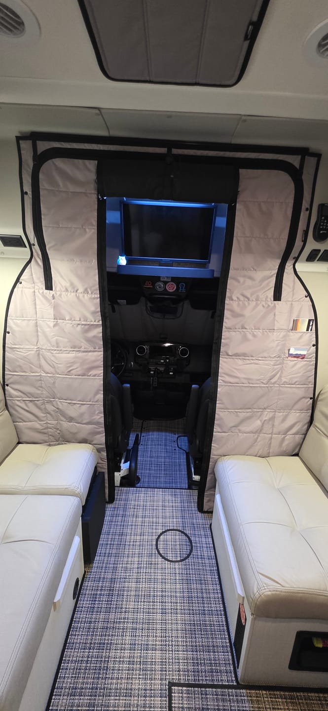 Customer photo review of Sprinter Ekko Cab Partition