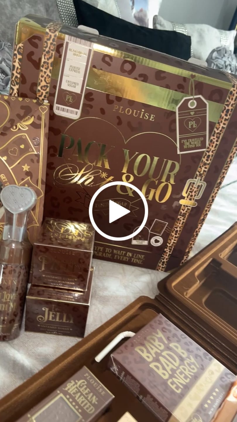 Customer video review of Cheetah Obsessed for Pack Your Shit Bundle