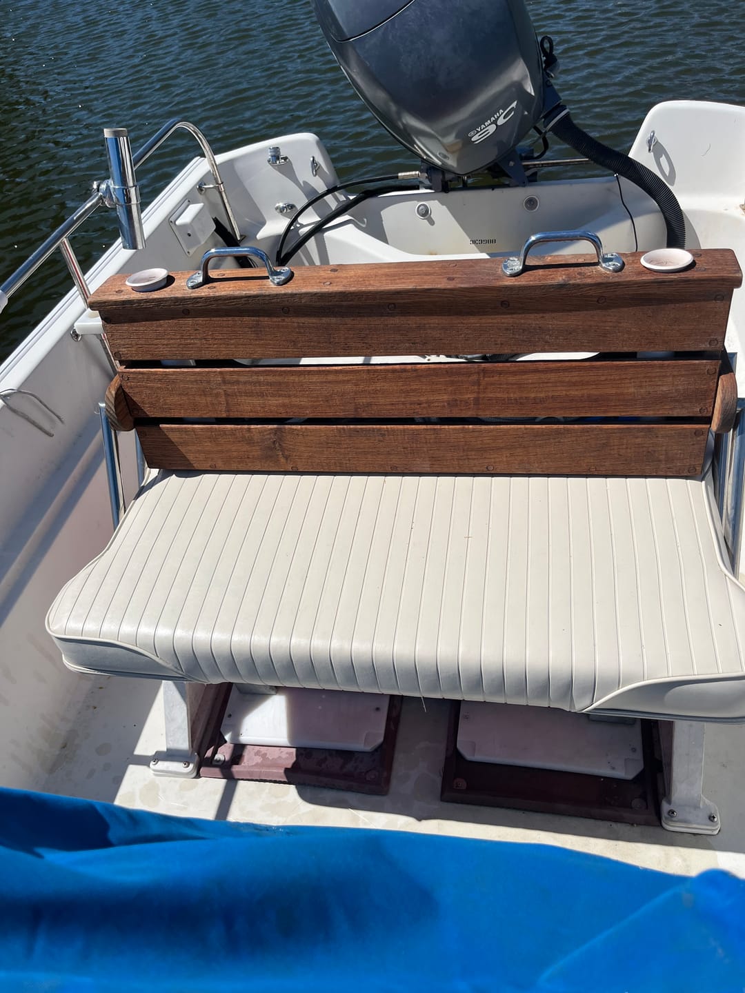 Customer photo review of RPS Seat Cushion - Boston Whaler Montauk, Outrage, Newport And Others