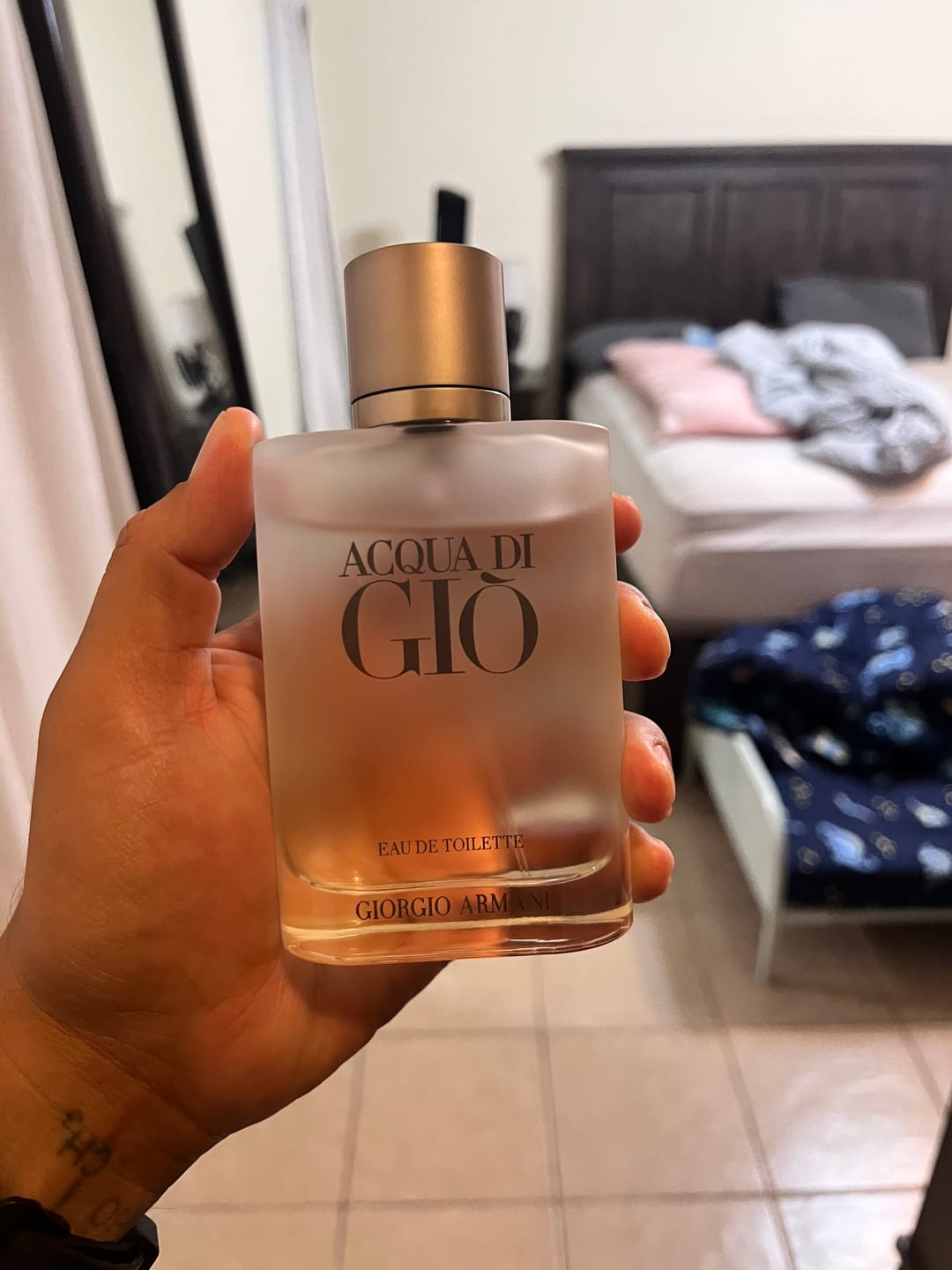Customer photo review of Giorgio Armani Acqua Di Gio Men Eau De Toilette Spray 3.4 oz / 100 ml