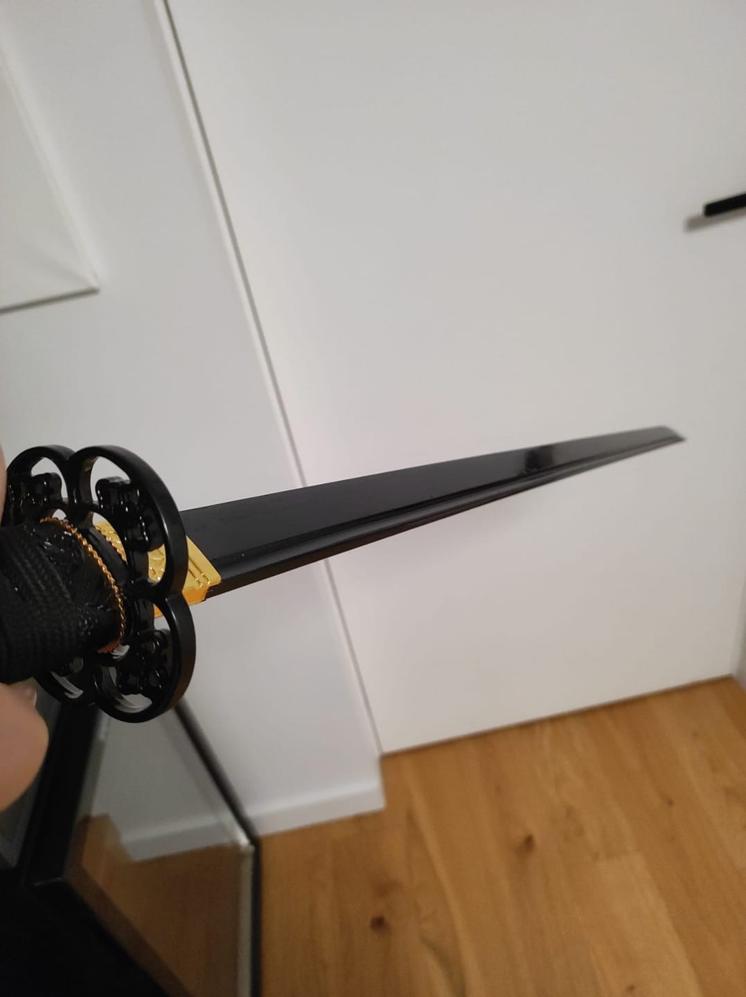 Customer photo review of The Doku Ekitai Handmade Ninjato Carbon Steel