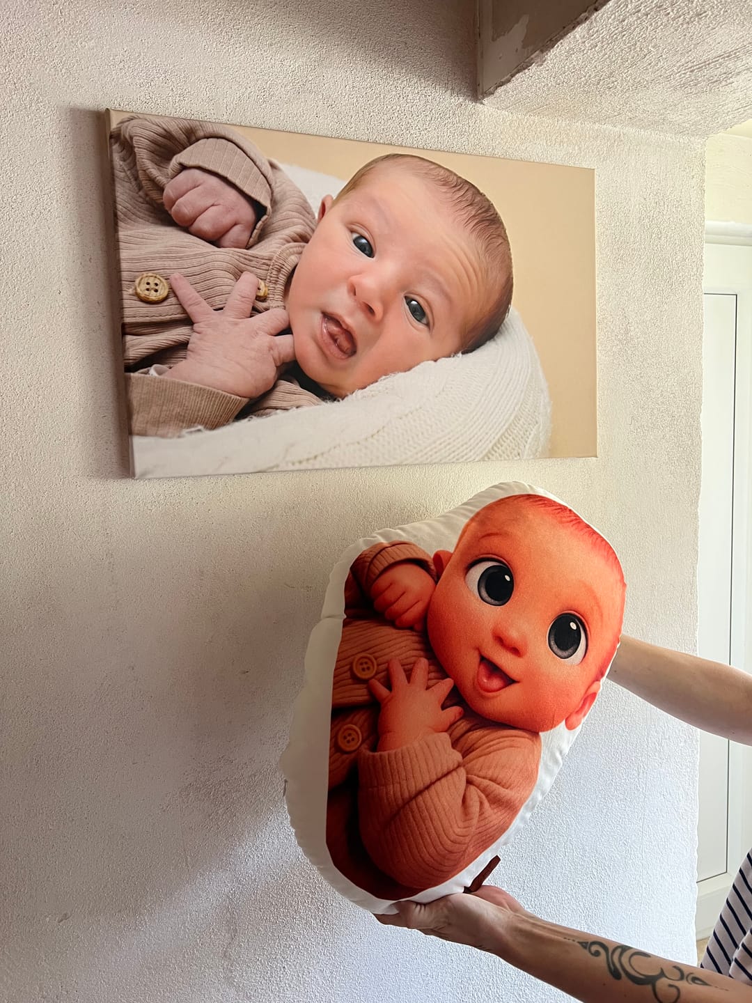 Customer photo review of CARTOON BABYKISSEN