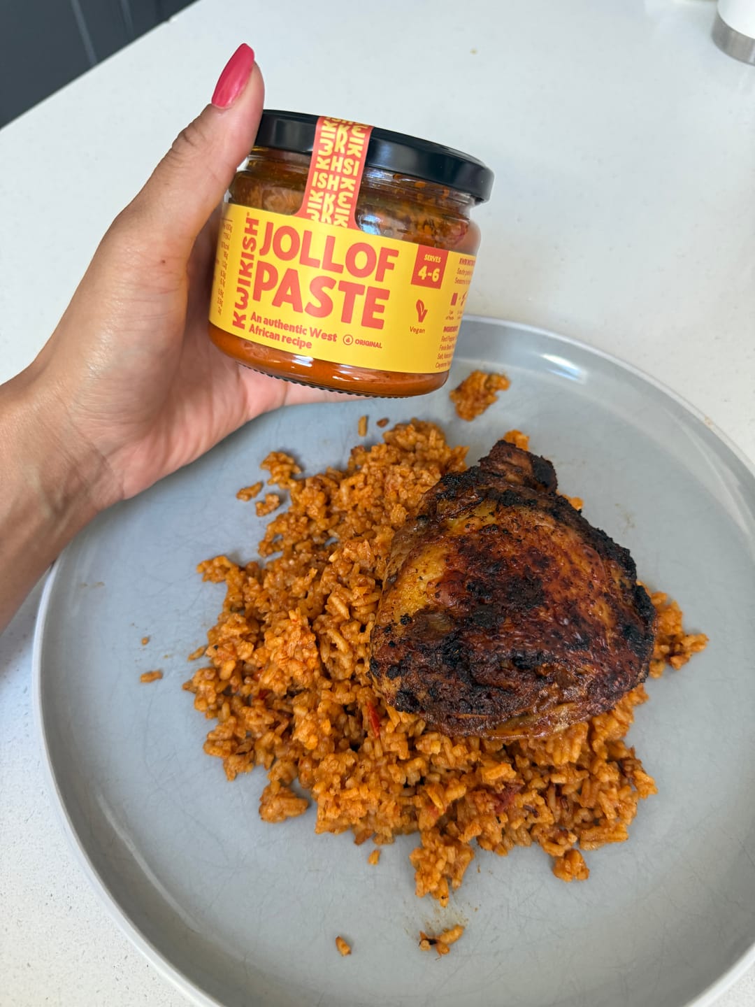 Customer photo review of Kwikish Jollof Paste