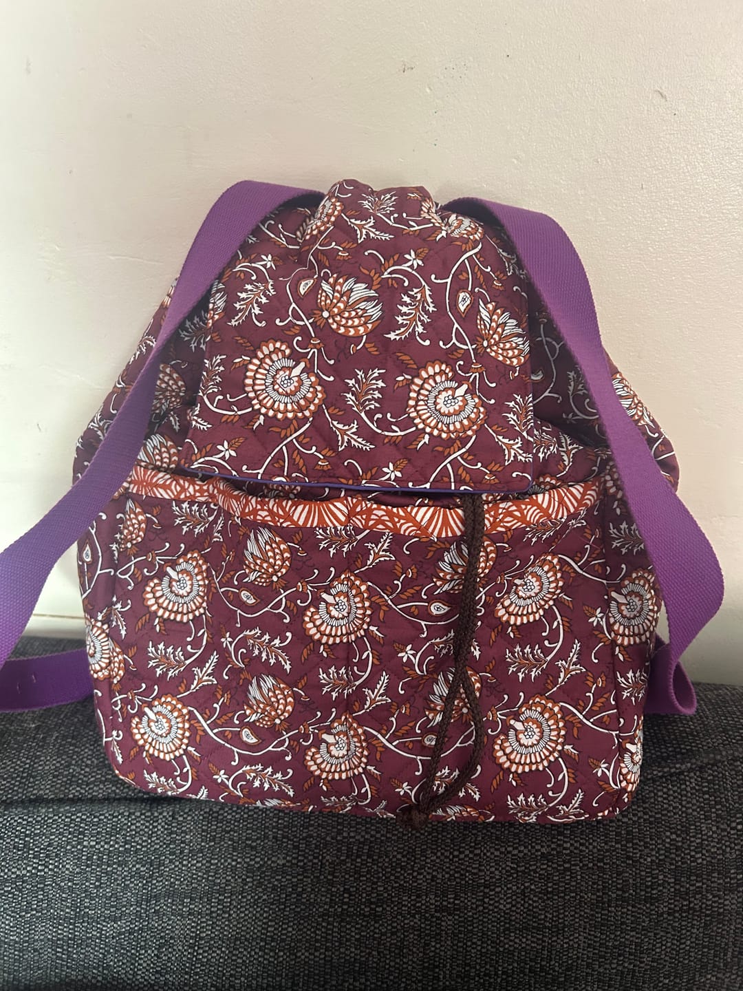 Customer photo review of Tropical Garden Quilted Cotton Fabric