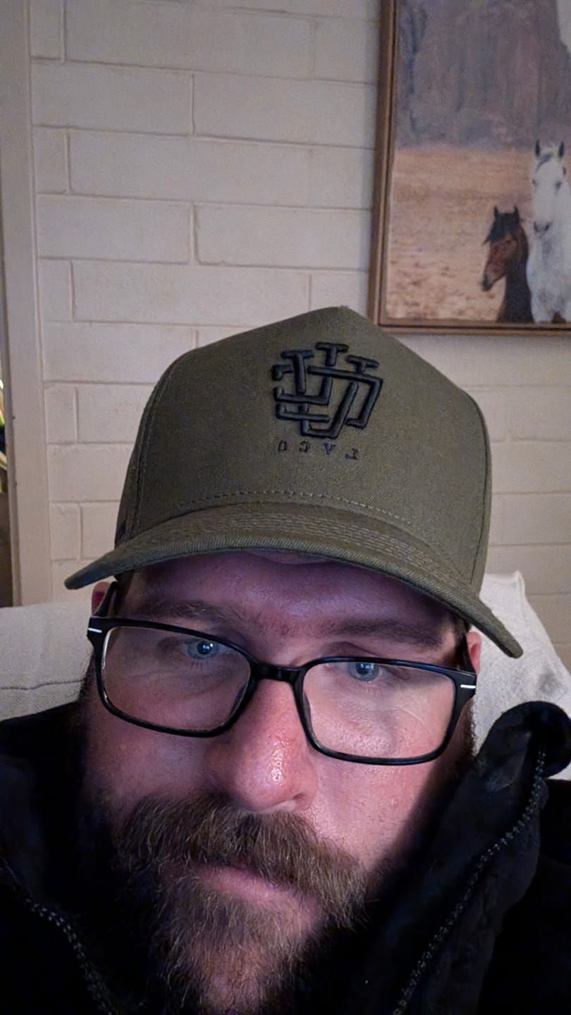 Customer photo review of ULTRA FIT Khaki Black A-Frame Snapback