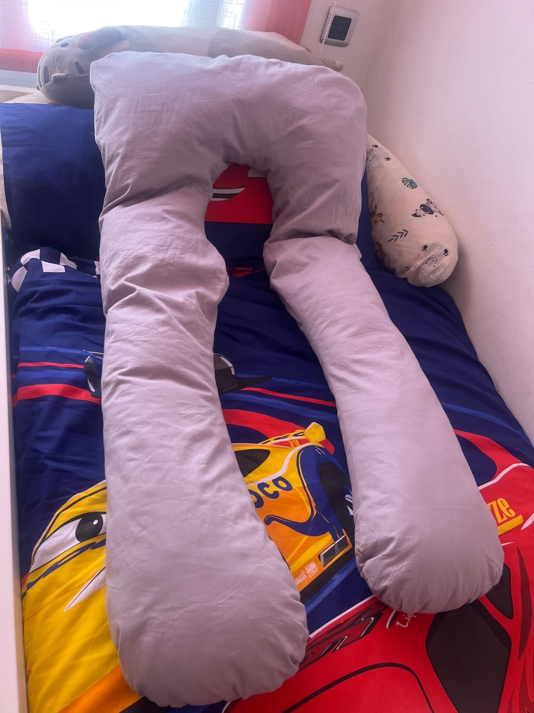 Customer photo review of Almohada corporal en forma de U